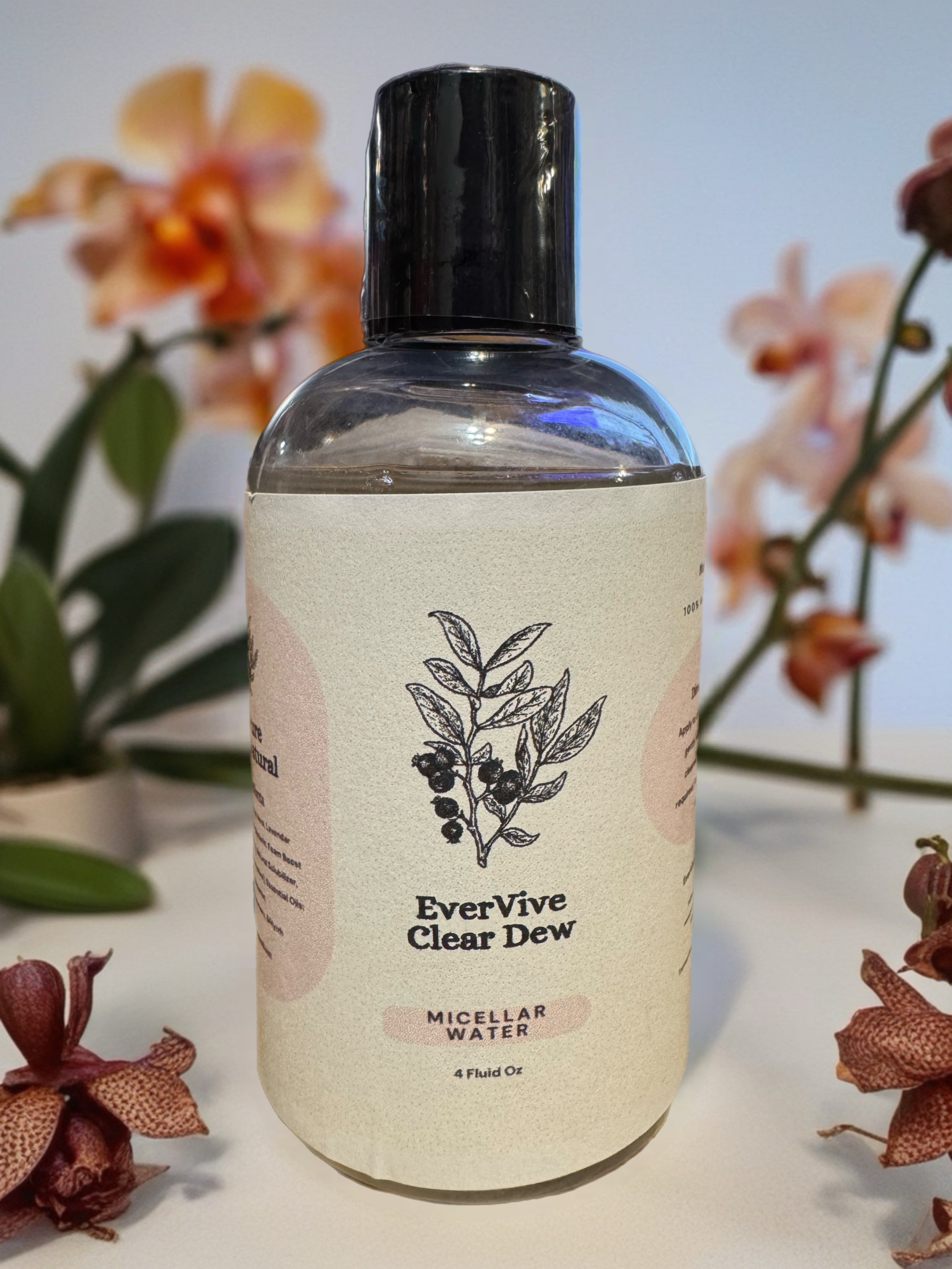 Midnight Berry Body Wash bottle with deep berry-inspired label design