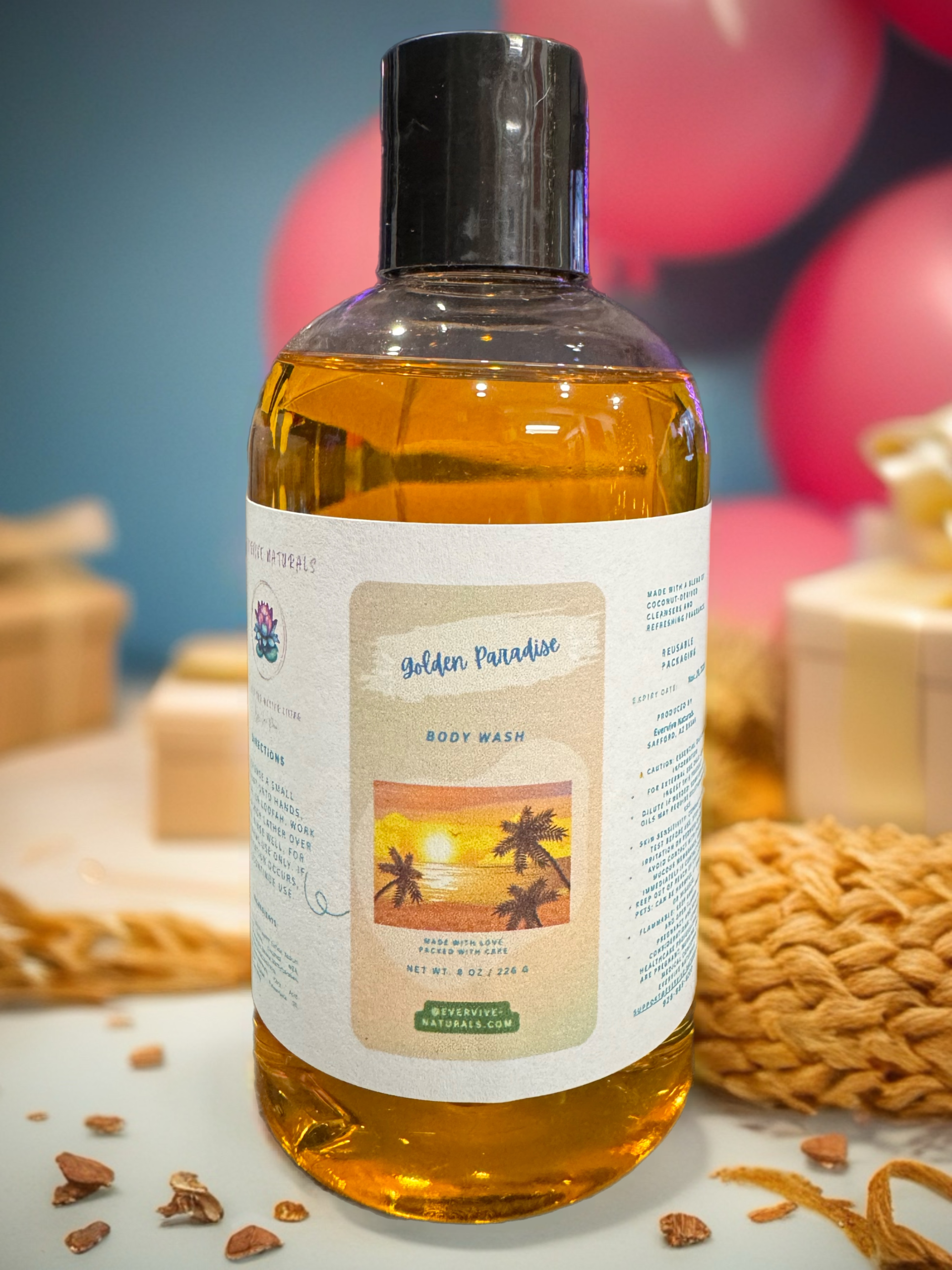 Golden Paradise Body Wash